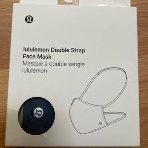 NWT Lululemon Double Strap Face Mask in Dark Olive